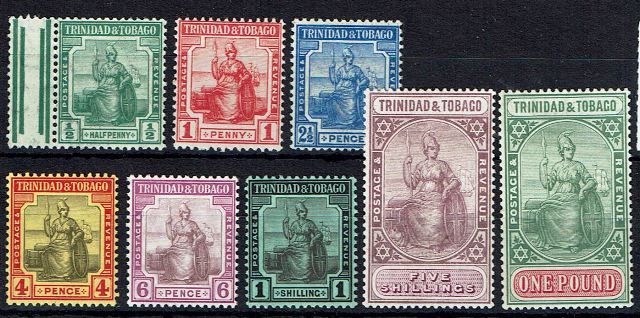 Image of Trinidad & Tobago SG 149/56 VLMM British Commonwealth Stamp